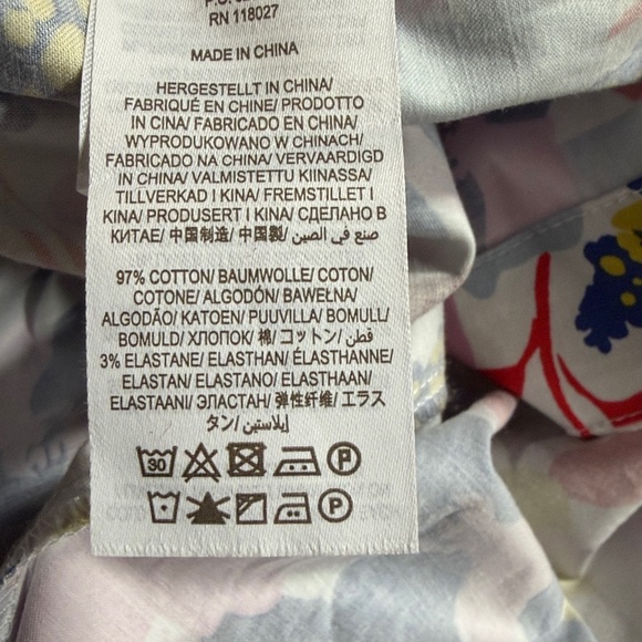 Boden Colorful Floral Mini Dress - Picture 10 of 11